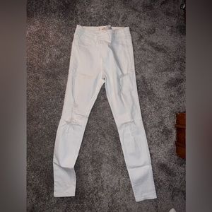 Hollister high rise super skinny jeans